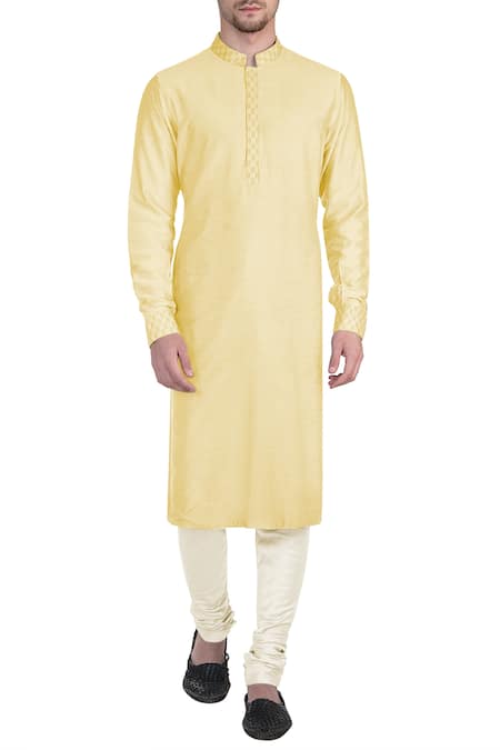 BUBBER COUTURE Laksh Cotton Silk Kurta Set 