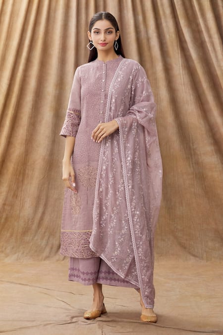 Manasi Sengupta Embroidered Kurta Set 