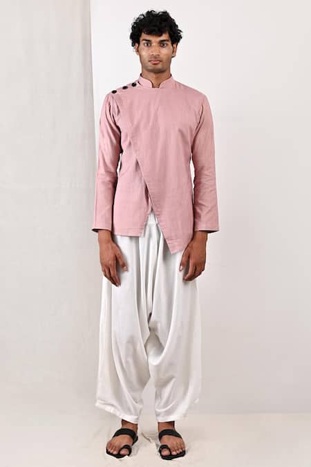 Bohame Erving Overlap Kurta Set 