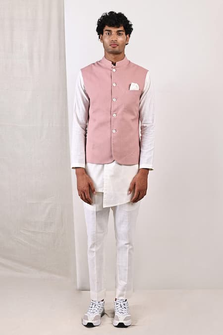 Bohame Alistair Bundi & Overlap Kurta Set 