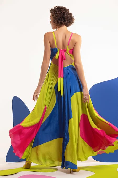 Nautanky Dopmanine Colourblock Dress 