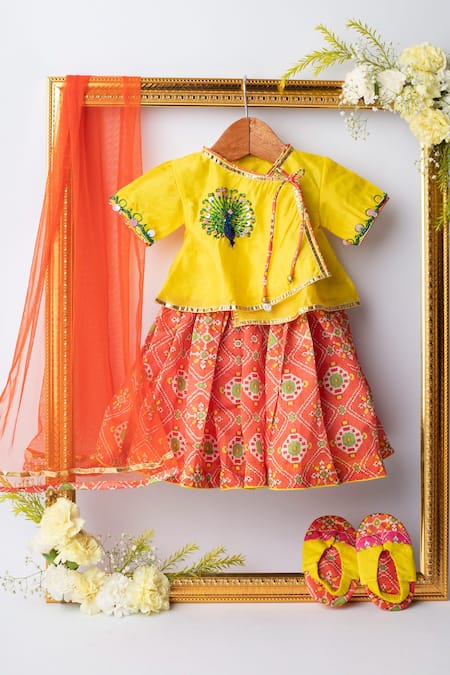 Lil Angels Printed Lehenga Set 