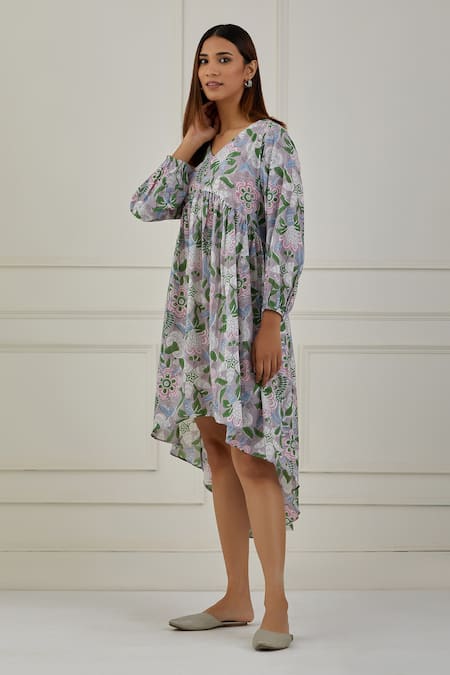 Musal Michigan High Low Dress 
