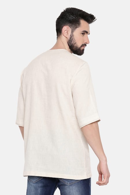 Mayank Modi - Men Cotton Short Kurta For Kids