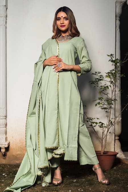 POMCHA JAIPUR Pure Cotton Kurta Set 