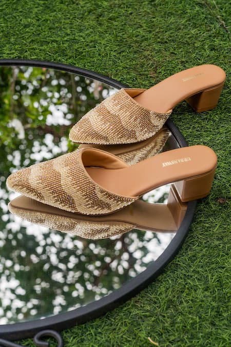 Snakeskin outlet mules heels