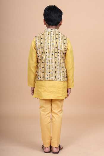 Raghavendra Rathore Blue Cotton Tapered Pant 