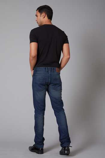 Rohit Bal Denim Embroidered Jeans