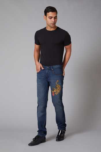 Rohit Bal Denim Regular Fit Jeans