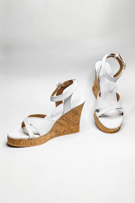 THE ALTER Ayden Cut-Out Strap Wedges 