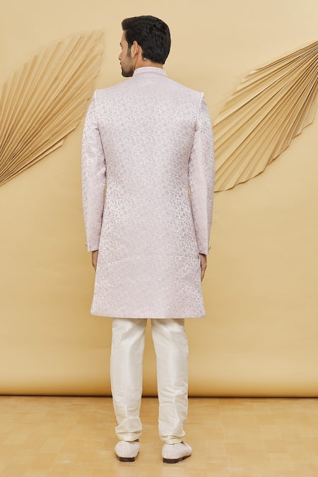 Arihant Rai Sinha Floral Pattern Sherwani Set 
