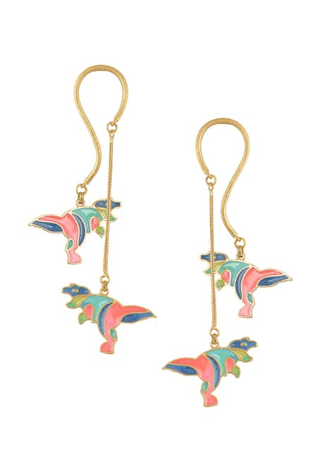 Aditi Bhatt T-Rex Drop Earrings 