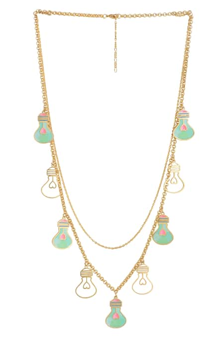 Aditi Bhatt Happy Bulbs Layered Necklace 