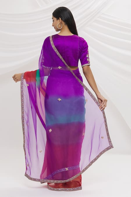 Shimai Jayachandra Colors Of Love Ombre Saree 