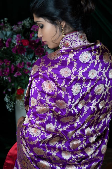 Shimai Jayachandra Marigold Woven Dupatta 