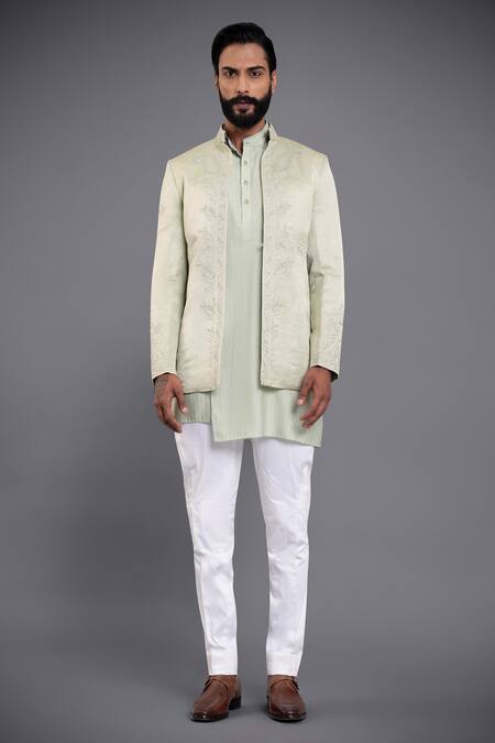 Men's Nehru Collar Coat Wedding Formal Jodhpur Jacket Royal Blue Slim Fit  Blazer | eBay