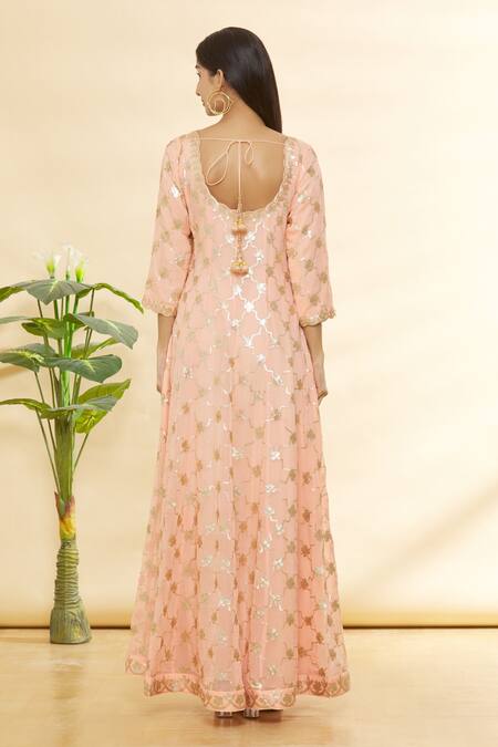 Rohini Bedi Embroidered Anarkali Set 