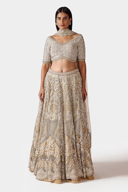 Swati Narula Sunat Embroidered Bridal Lehenga Set 