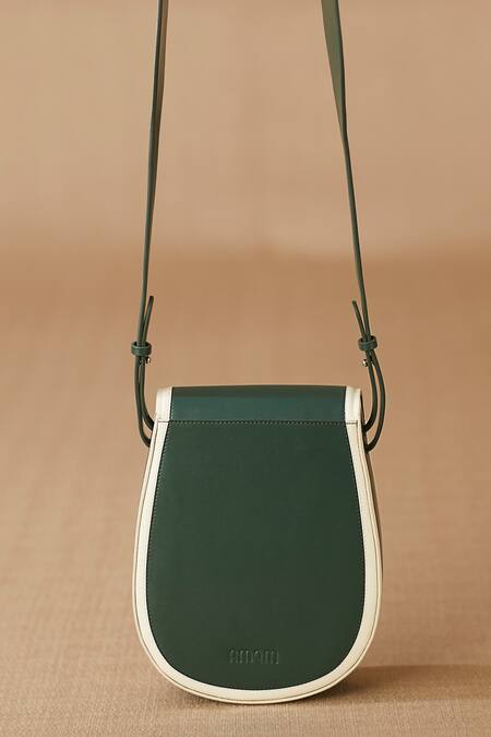 Buy Ampm Green Izna Sling Bag Online at Aza Fashions Buy_Ampm_Green Izna Sling Bag_Online_at_Aza_Fashions