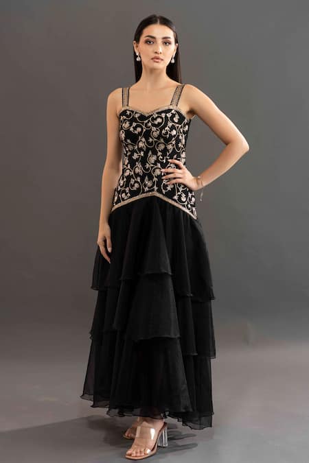 Kavitha Gutta Kiara Ruffle Anarkali 