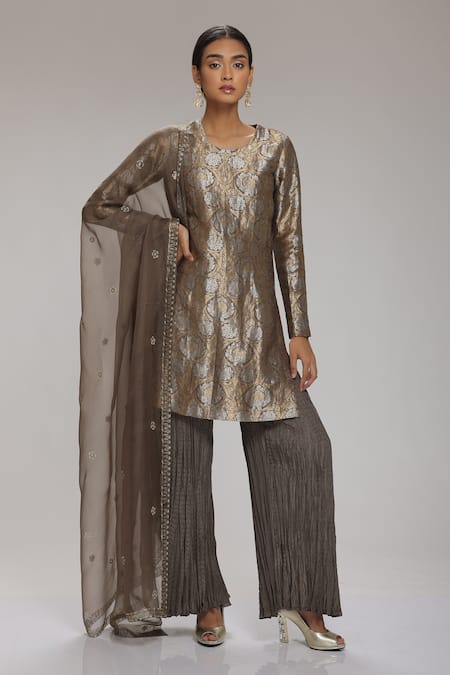 Chhaya Mehrotra Brocade Kurta Set 