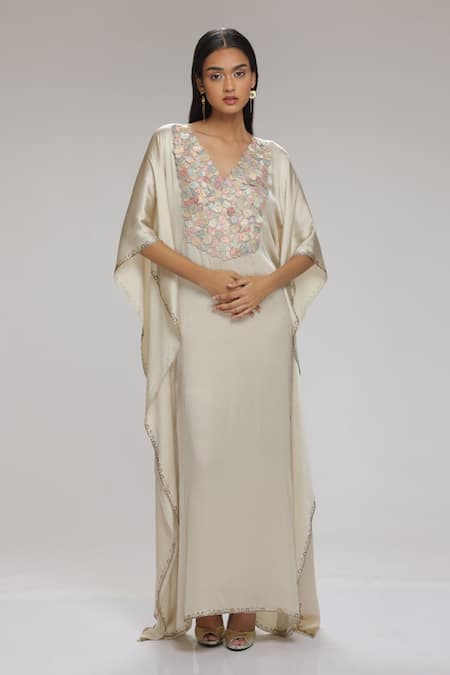 Chhaya Mehrotra Circle Embellished Kaftan 