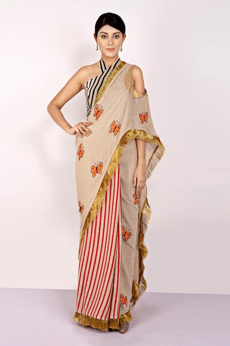 Anita Kanwal Handloom Printed Saree 