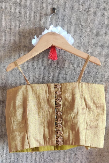 Little Secrets Printed Skirt & Bow Top Set 