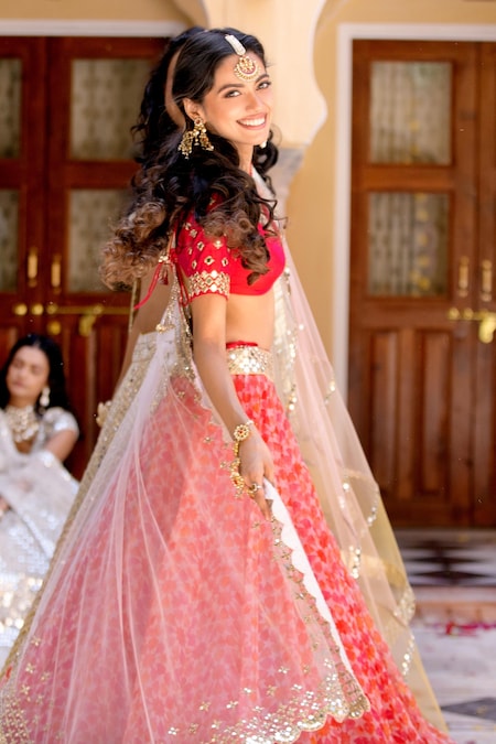 Lowest Price | $64 - $129 - Print Bridal Lehenga Choli, Print Bridal  Lehengas and Print Bridal Ghagra Chaniya Cholis Online Shopping