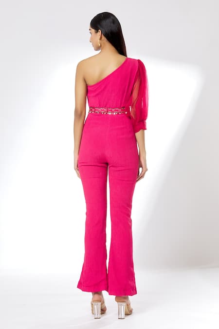 Kalakaari By Sagarika One Shoulder Jumpsuit 
