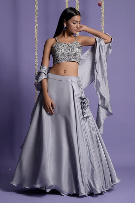 Silver Lehenga Options That Will Help You Rock The Sangeet!