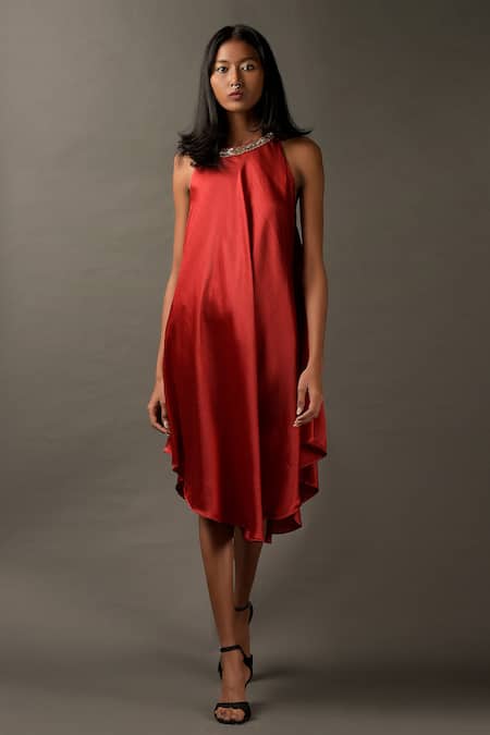 Two Sisters By Gyans High-Low Hem Dress 