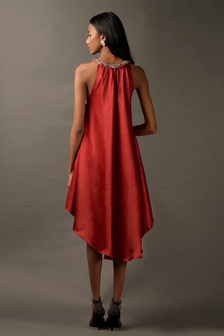 Two Sisters By Gyans High-Low Hem Dress 