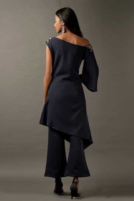 Two Sisters By Gyans Asymmetric Tunic & Pant Set 