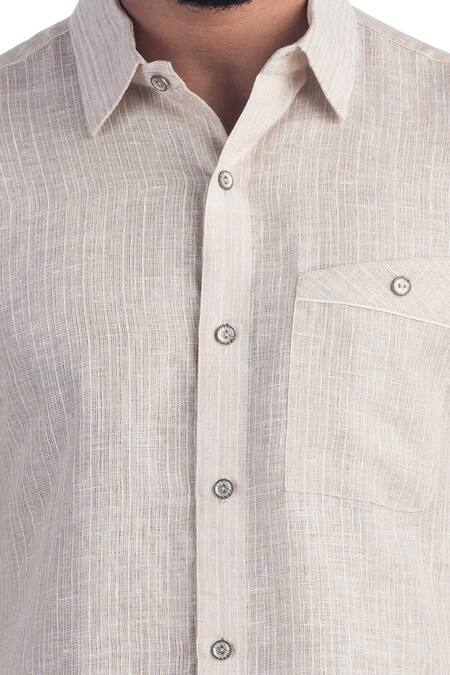 Poonam Kasera_Pink Velvet, Linen, Cotton Silk Dragon Fly Printed Bundi And Kurta Set_at_Aza_Fashions