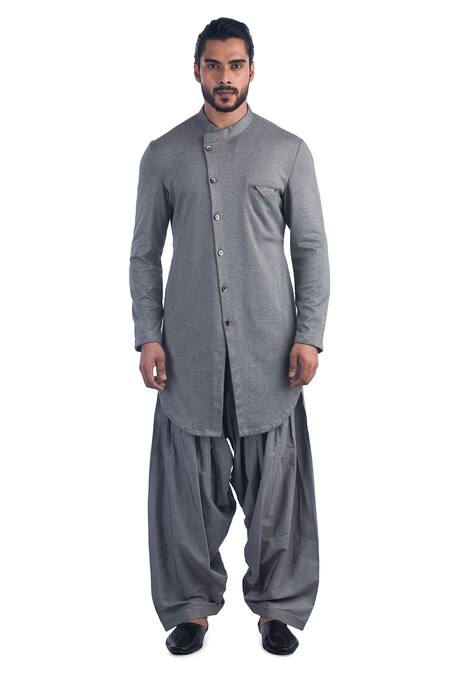 Buy Poonam Kasera Blue Cotton Silk, 50% Silk, 50% Viscose Abstract Woven Bundi And Kurta Set Online at Aza Fashions Buy_Poonam Kasera_Blue Cotton Silk, 50% Silk, 50% Viscose Abstract Woven Bundi And Kurta Set_Online_at_Aza_Fashions