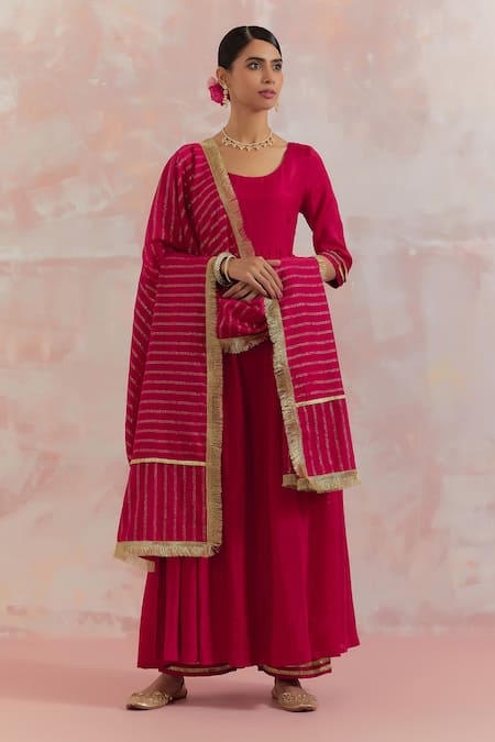 TIC Afreen Gathered Anarkali Set 