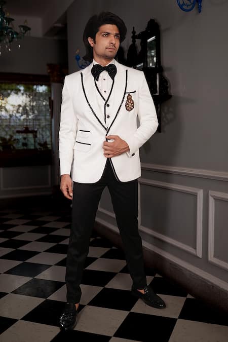 Buy Yajy By Aditya Jain White Pants Italian Suiting, Shirt Shinning Fabric, Rish Embroidered And Set Online at Aza Fashions Buy_Yajy By Aditya Jain_White Pants Italian Suiting, Shirt Shinning Fabric, Rish Embroidered And Set _Online_at_Aza_Fashions