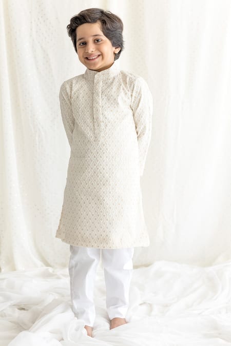 Chotibuti Sequin Embroidered Kurta & Pant Set 