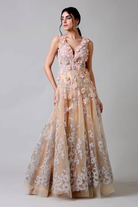 Geisha Designs Valerie Flared Gown 