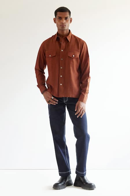 Countrymade Trucker Linen Shirt 