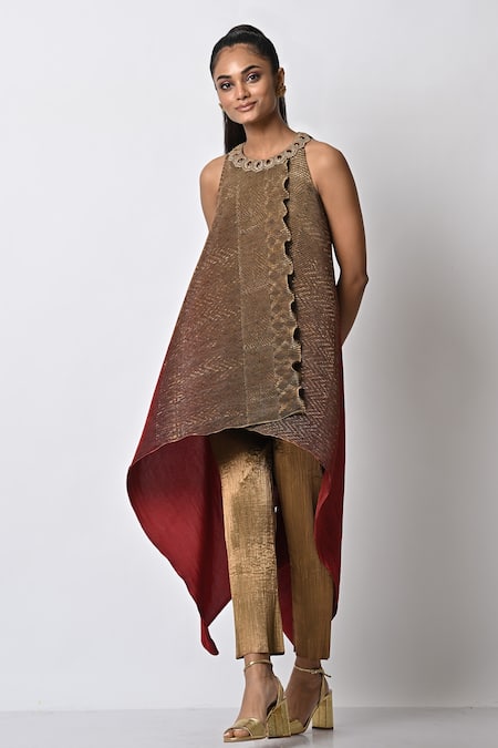 Kiran Uttam Ghosh Wrap Style Tunic 