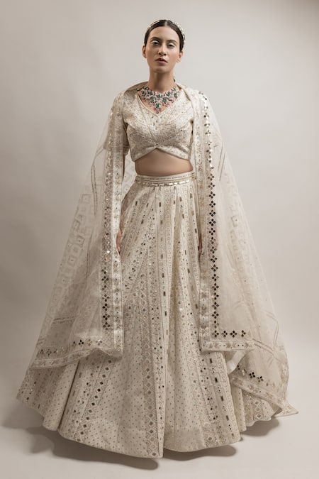 Neha & Tarun Embroidered Bridal Lehenga Set 