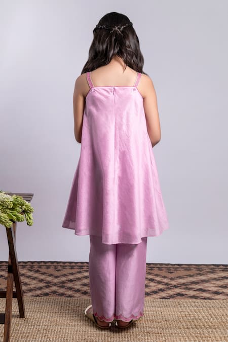 BOTEH Chanderi Silk Kurta Set 