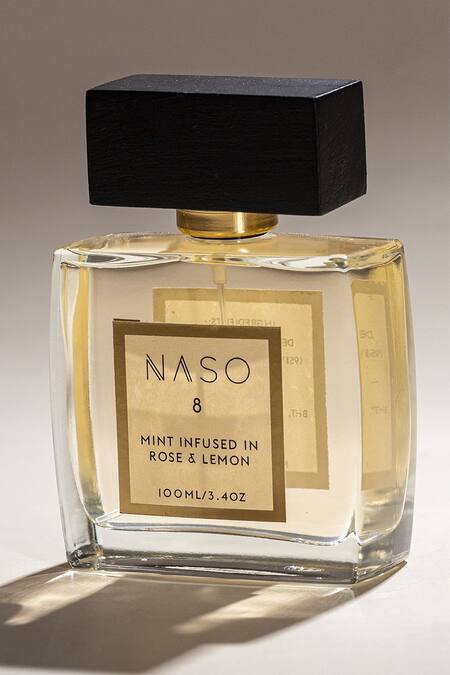 Naso_Gold Mint Infused In Rose And Lemon Perfume _Online_at_Aza_Fashions