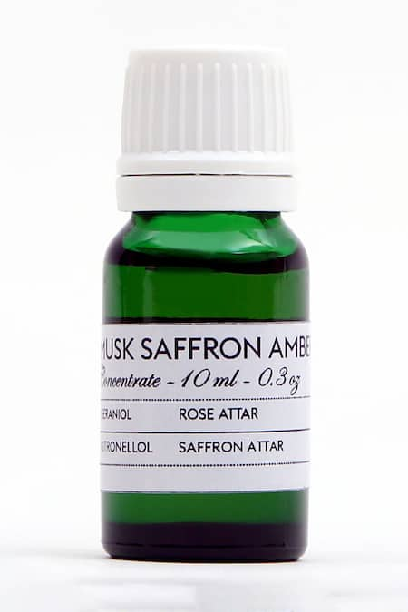 Buy White Saffron Infused In Musk And Amber Concentrate Oil by