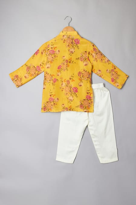 P & S CO Floral Print Kurta Set 