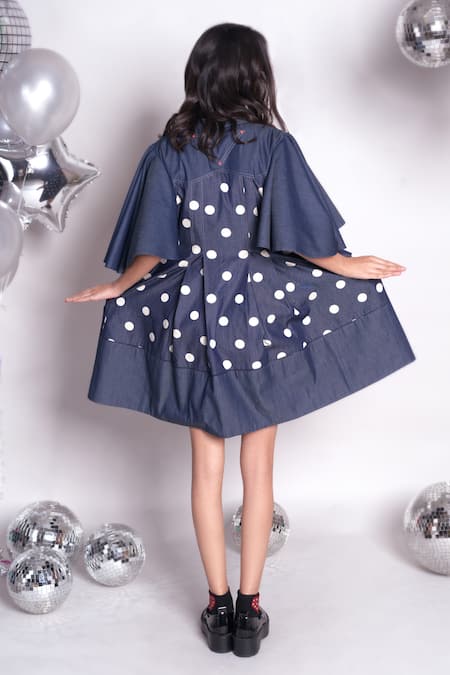 Chillosophy Vanessa Polka Dot Dress 