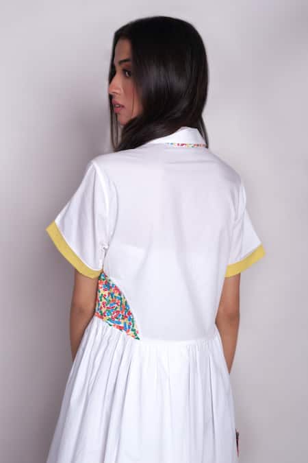 Chillosophy Shakira Shirt Collar Dress 