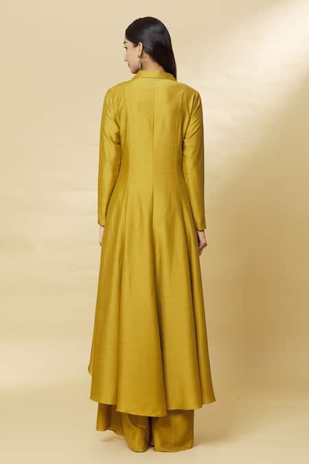 Aakaar Blazer Style Tunic & Palazzo Set 